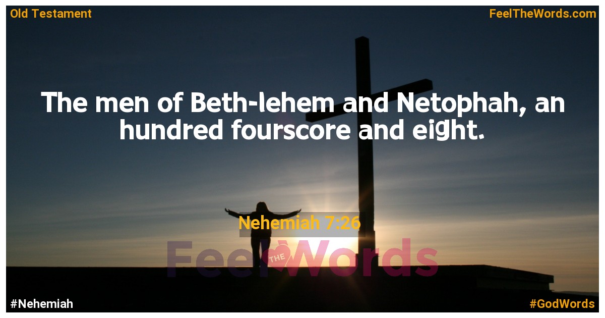Nehemiah 7:26