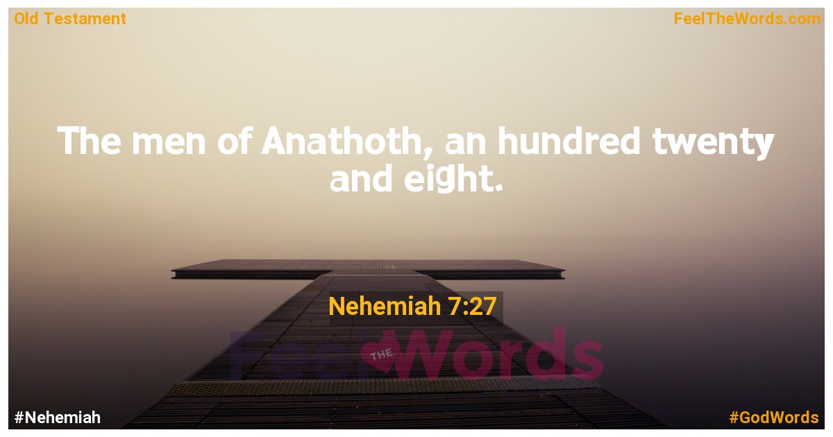 Nehemiah 7:27