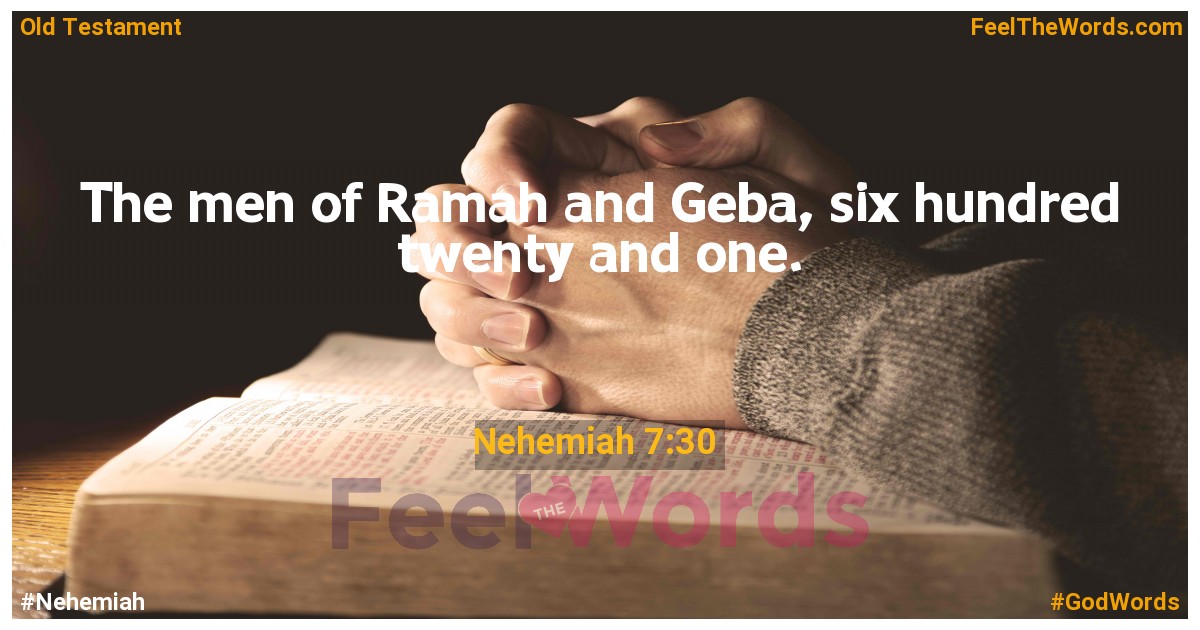 Nehemiah 7:30