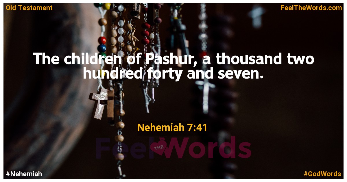 Nehemiah 7:41