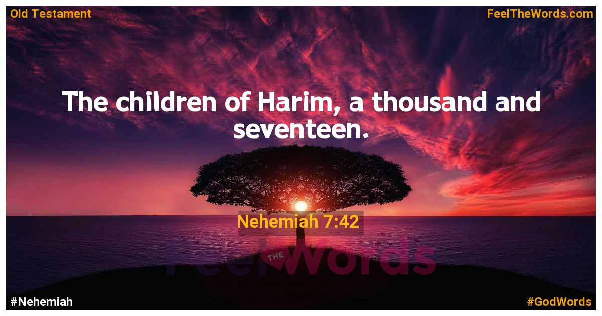 Nehemiah 7:42