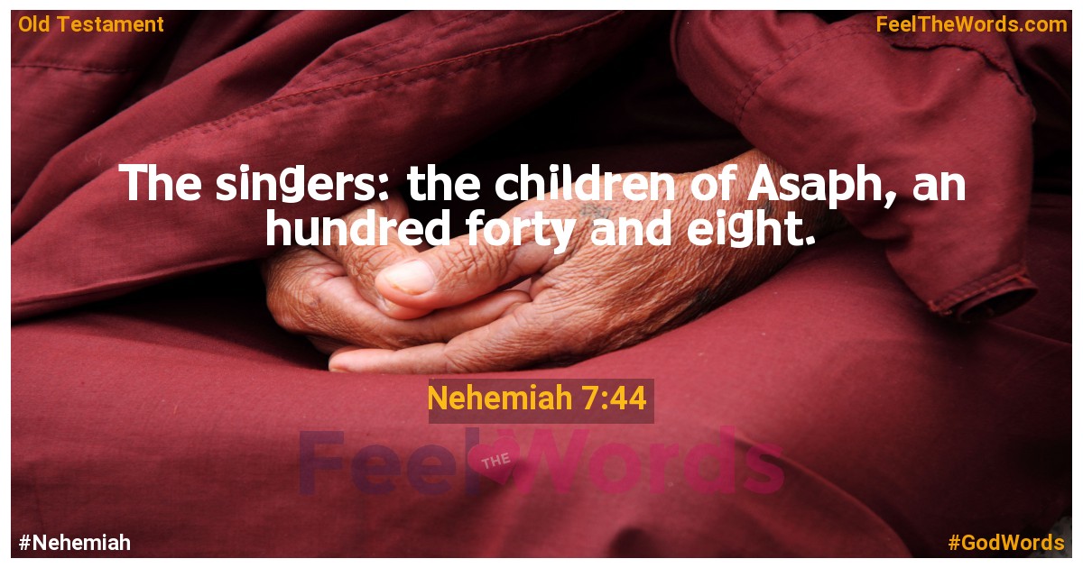 Nehemiah 7:44
