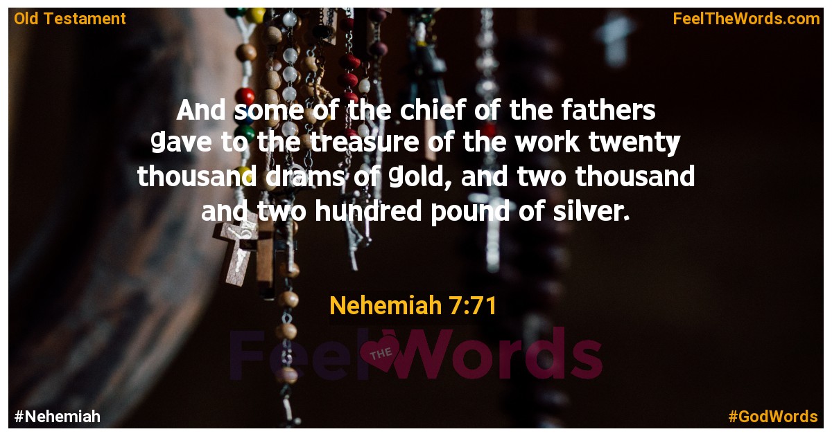 Nehemiah 7:71