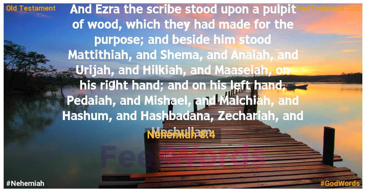 Nehemiah 8:4