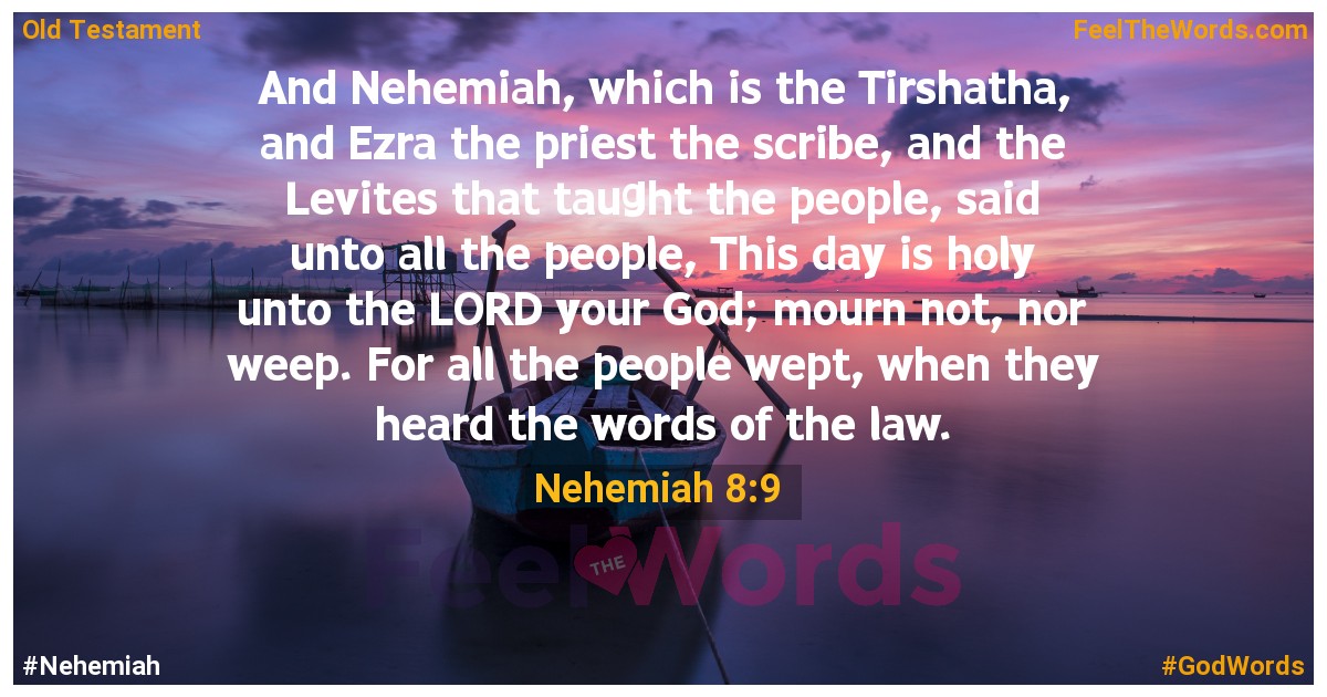 Nehemiah 8:9