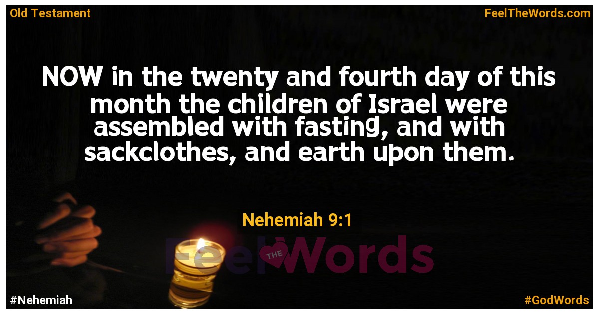 Nehemiah 9:1