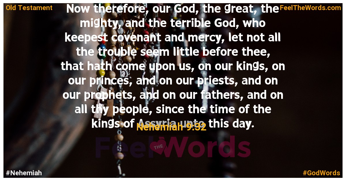 Nehemiah 9:32