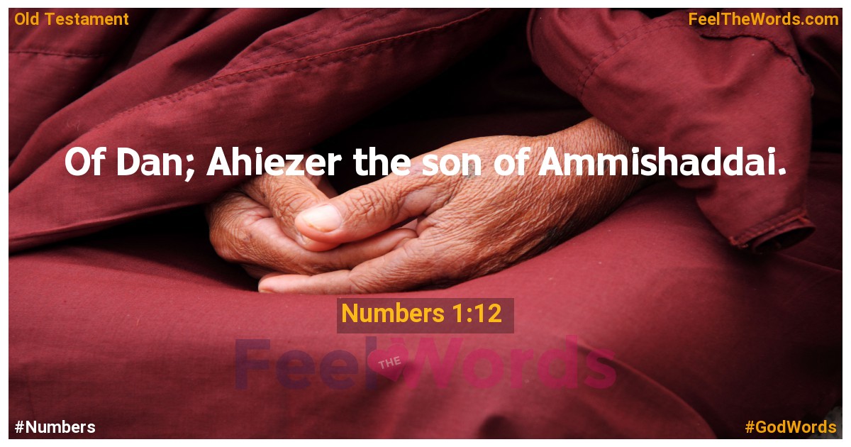 Numbers 1:12