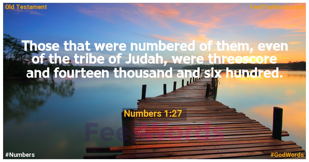 Numbers 1:27