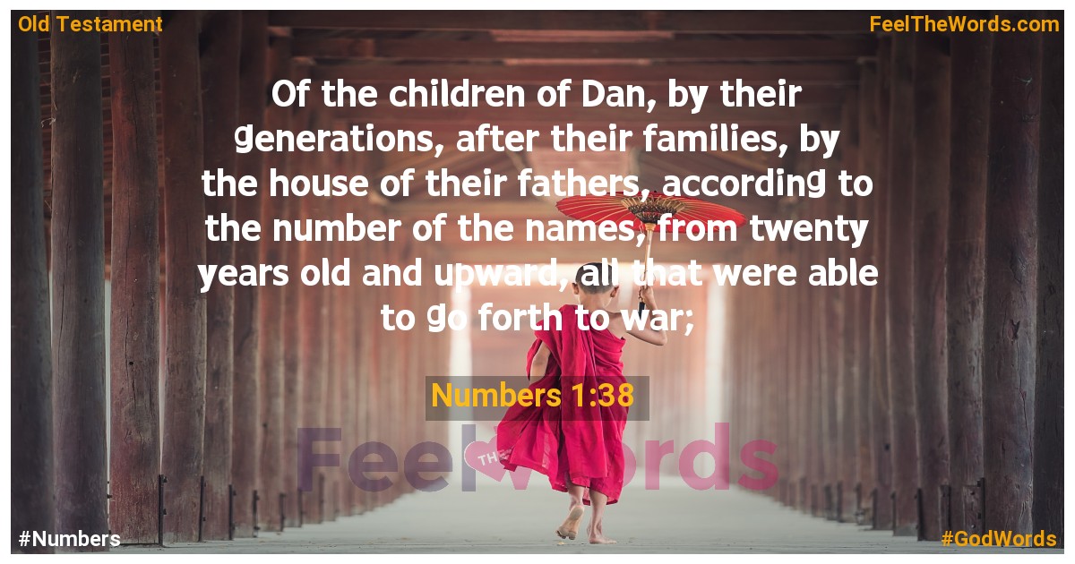 Numbers 1:38