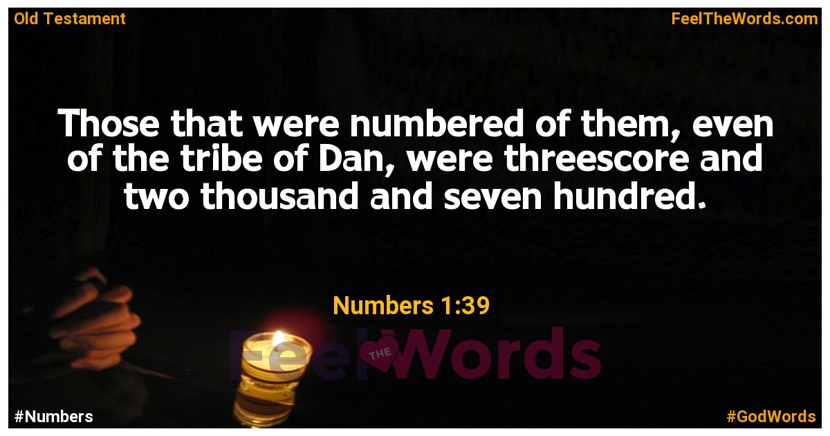 Numbers 1:39