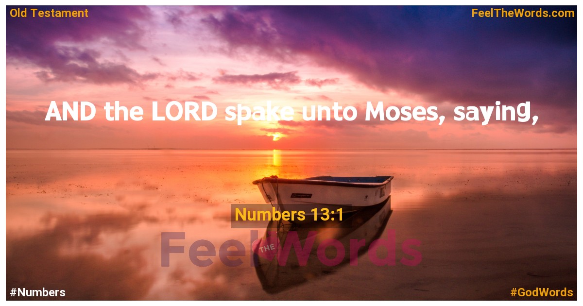Numbers 13:1
