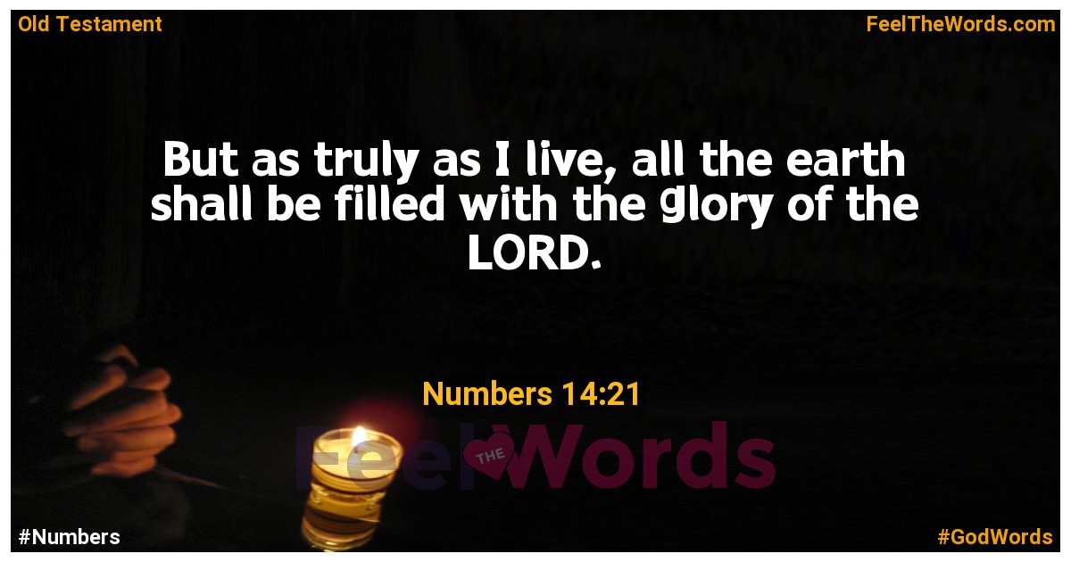 Numbers 14:21