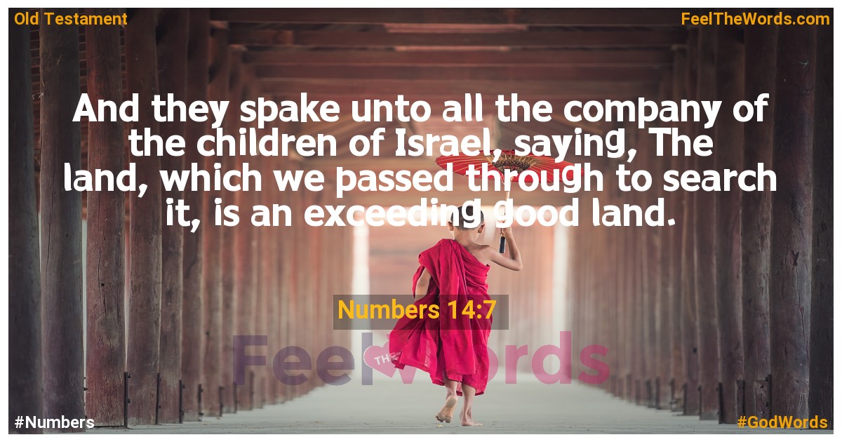 Numbers 14:7