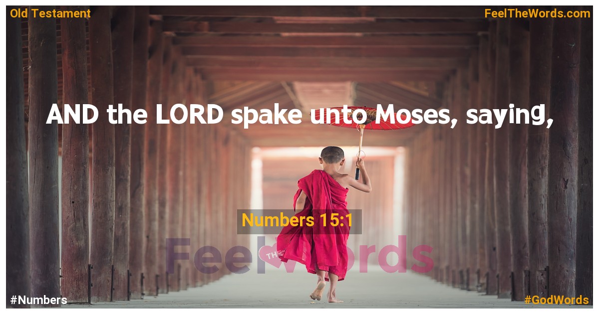 Numbers 15:1