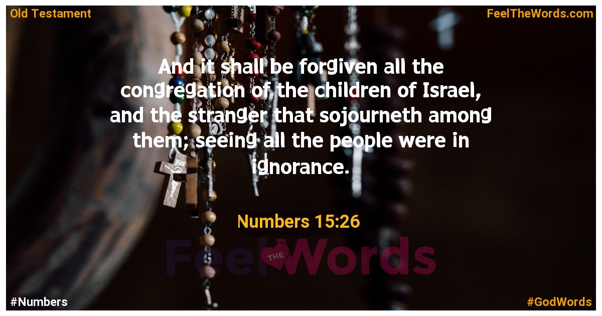 Numbers 15:26