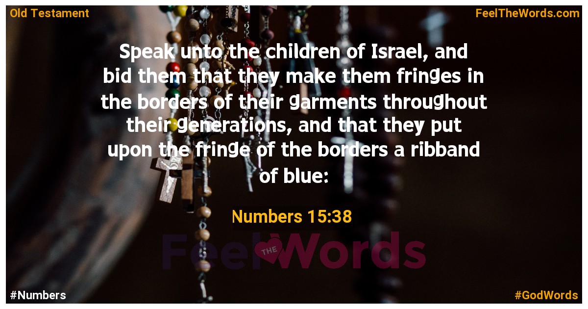 Numbers 15:38