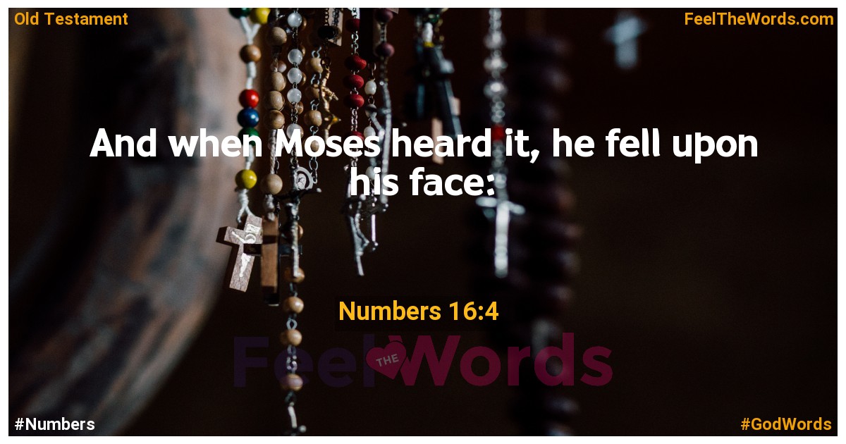 Numbers 16:4