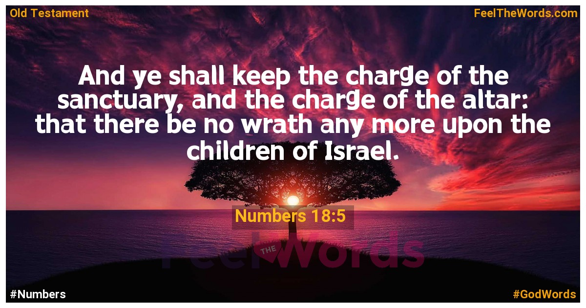 Numbers 18:5