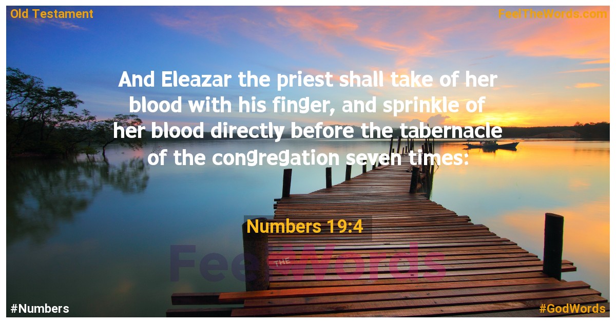 Numbers 19:4