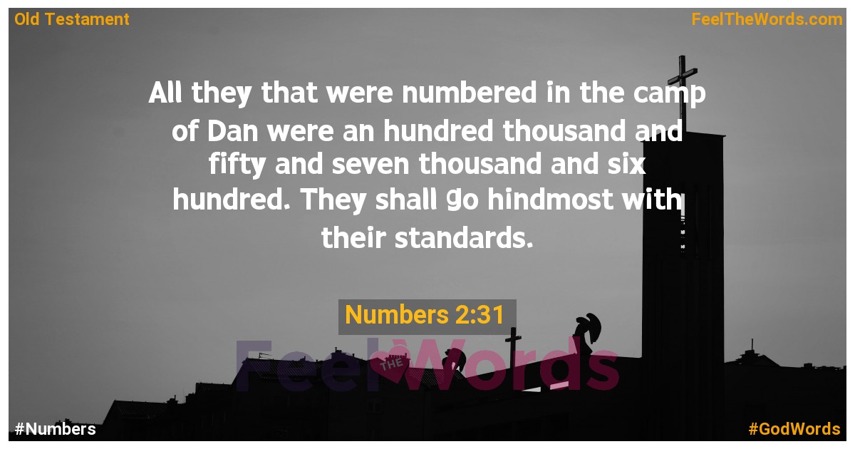 Numbers 2:31