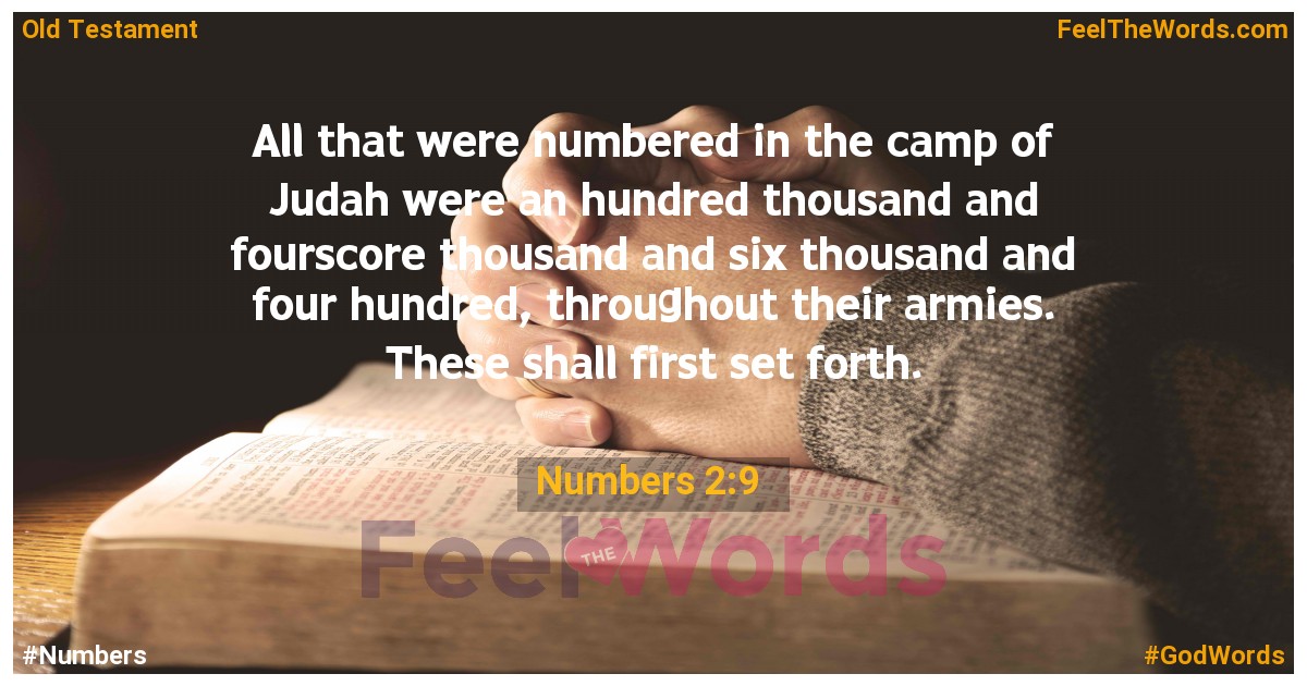 Numbers 2:9