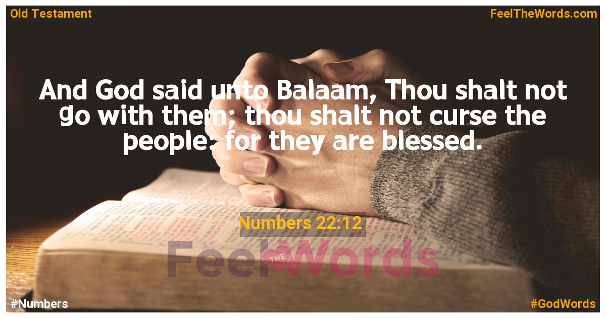 Numbers 22:12
