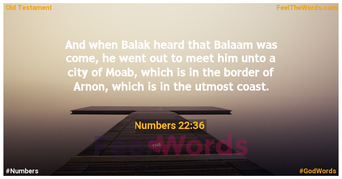 Numbers 22:36