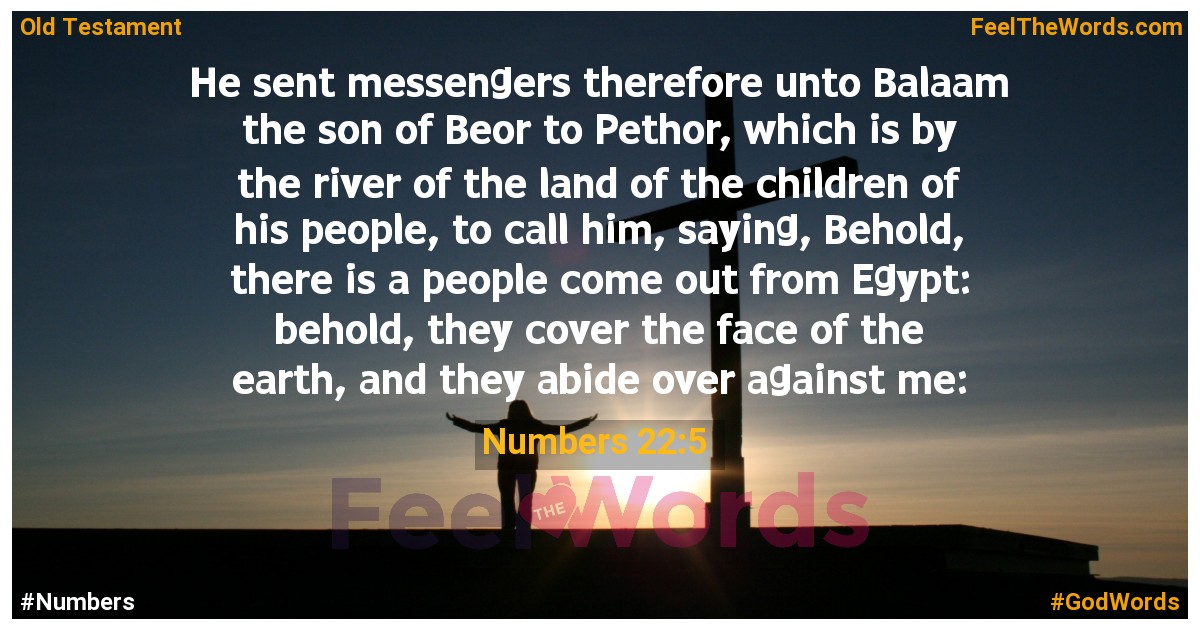 Numbers 22:5