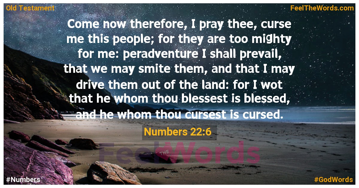 Numbers 22:6