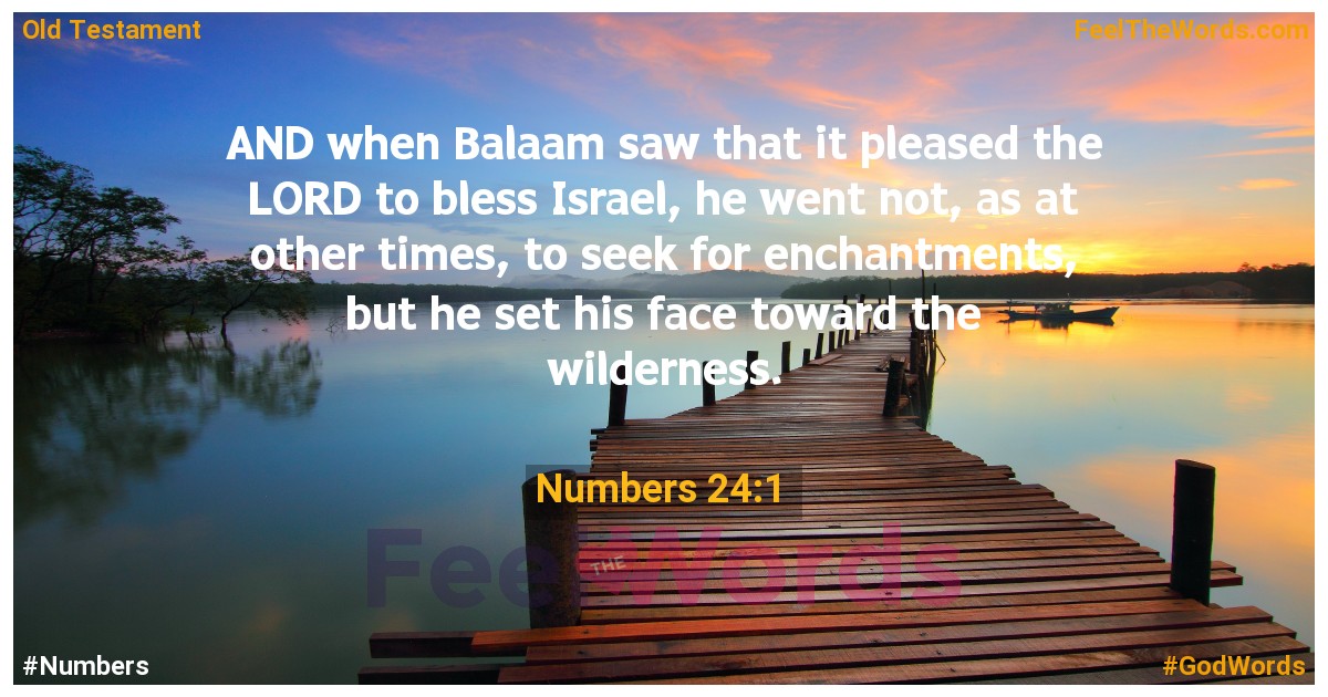 Numbers 24:1