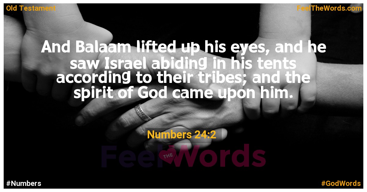 Numbers 24:2
