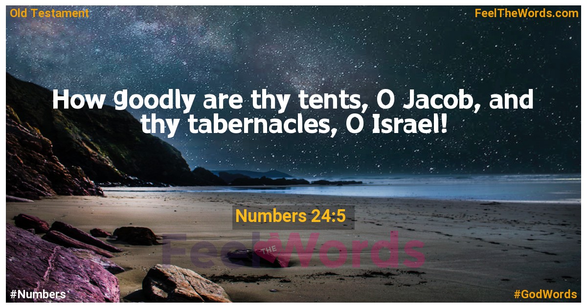 Numbers 24:5