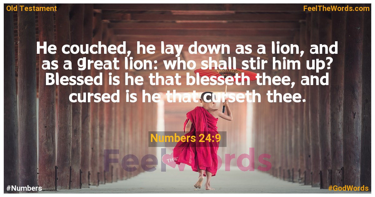 Numbers 24:9