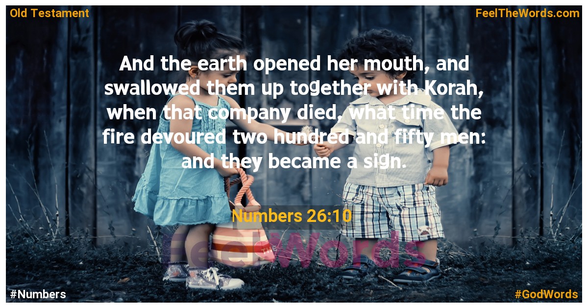 Numbers 26:10