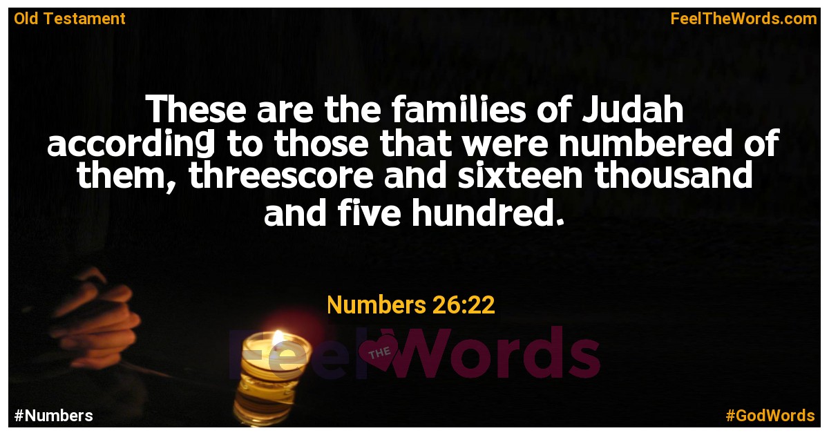 Numbers 26:22