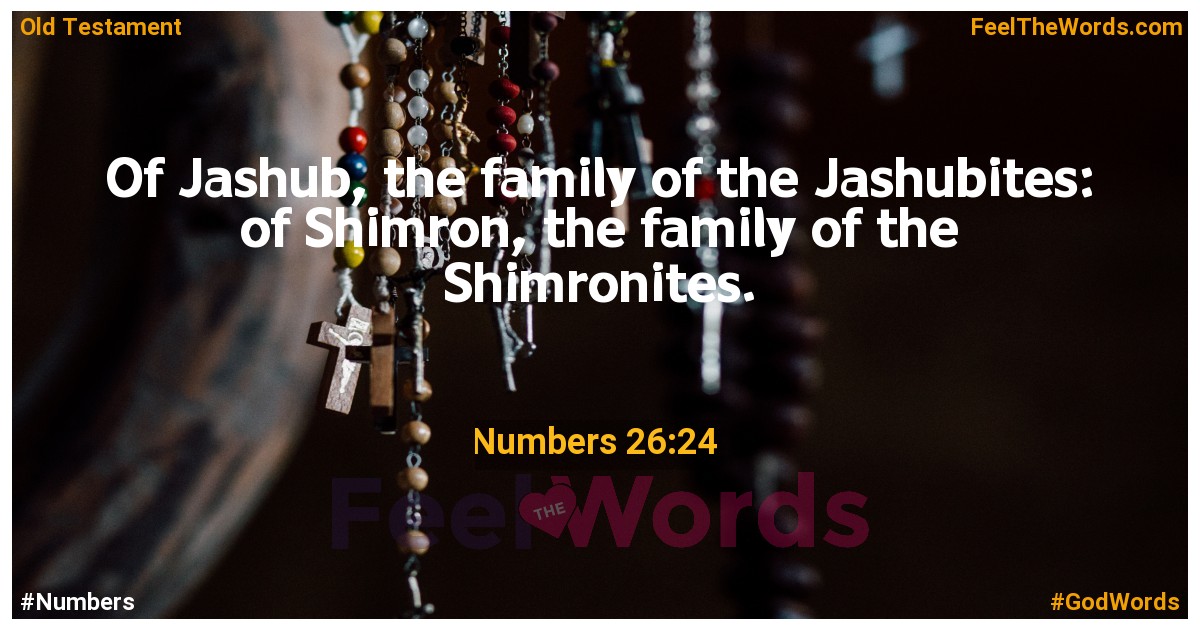Numbers 26:24