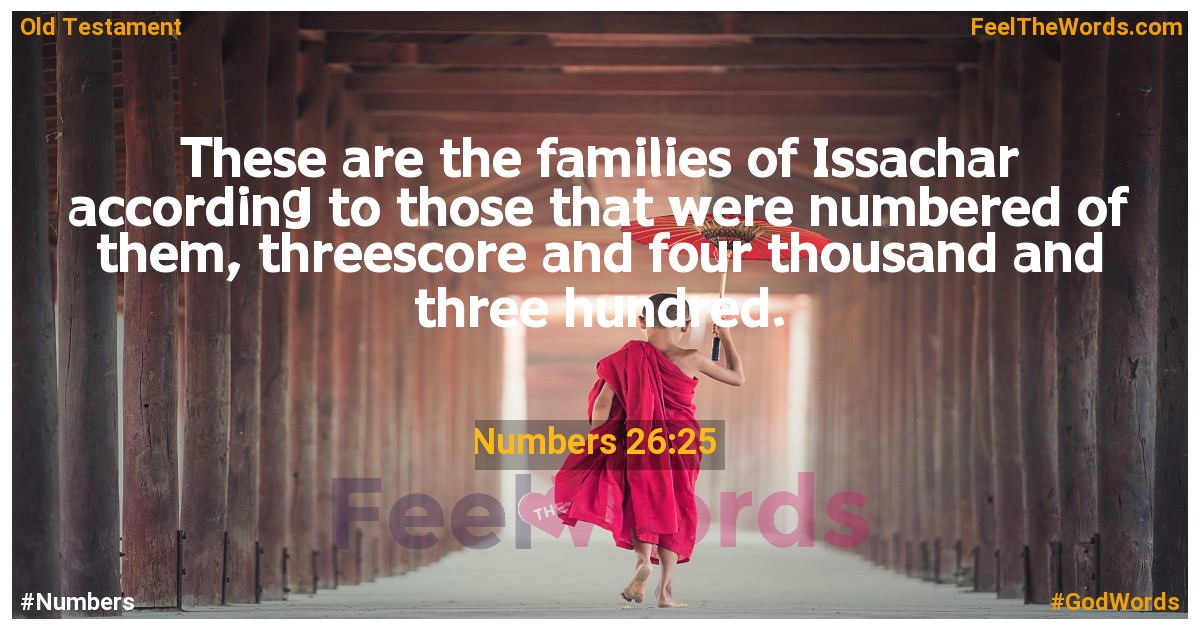 Numbers 26:25