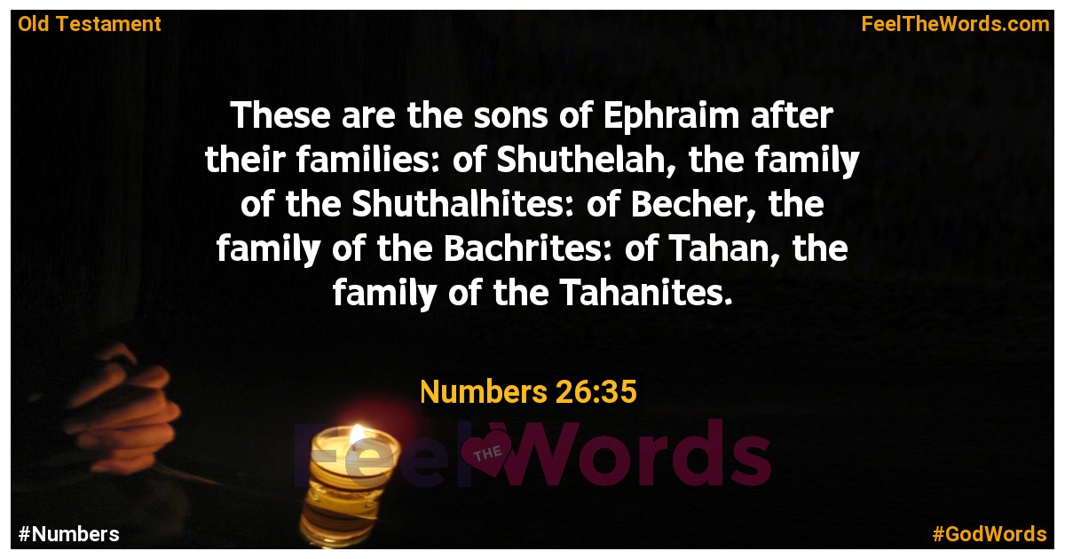 Numbers 26:35