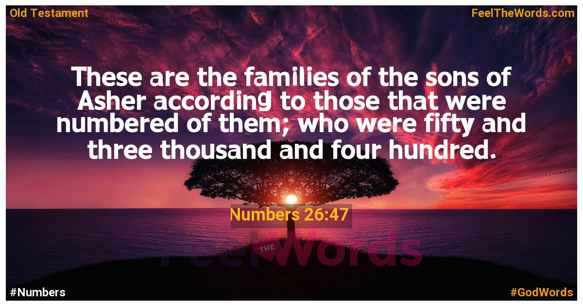 Numbers 26:47