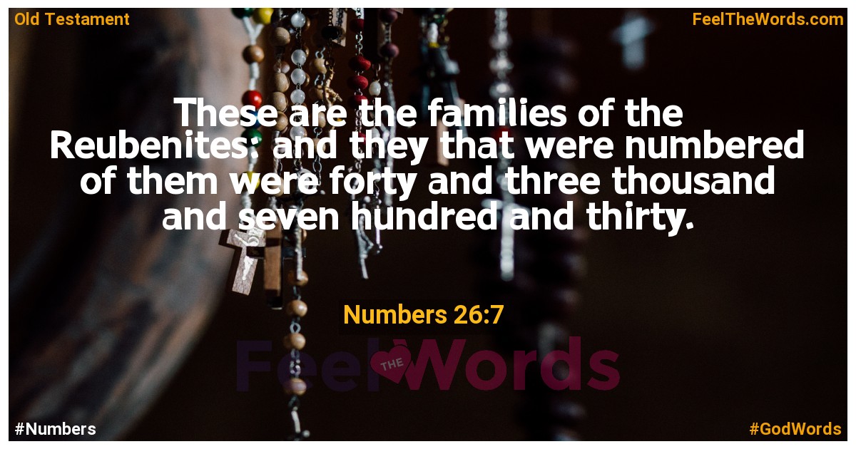 Numbers 26:7
