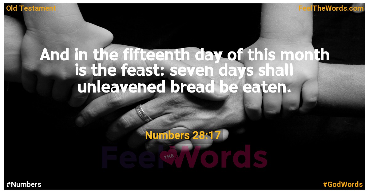 Numbers 28:17