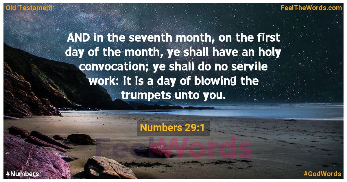 Numbers 29:1