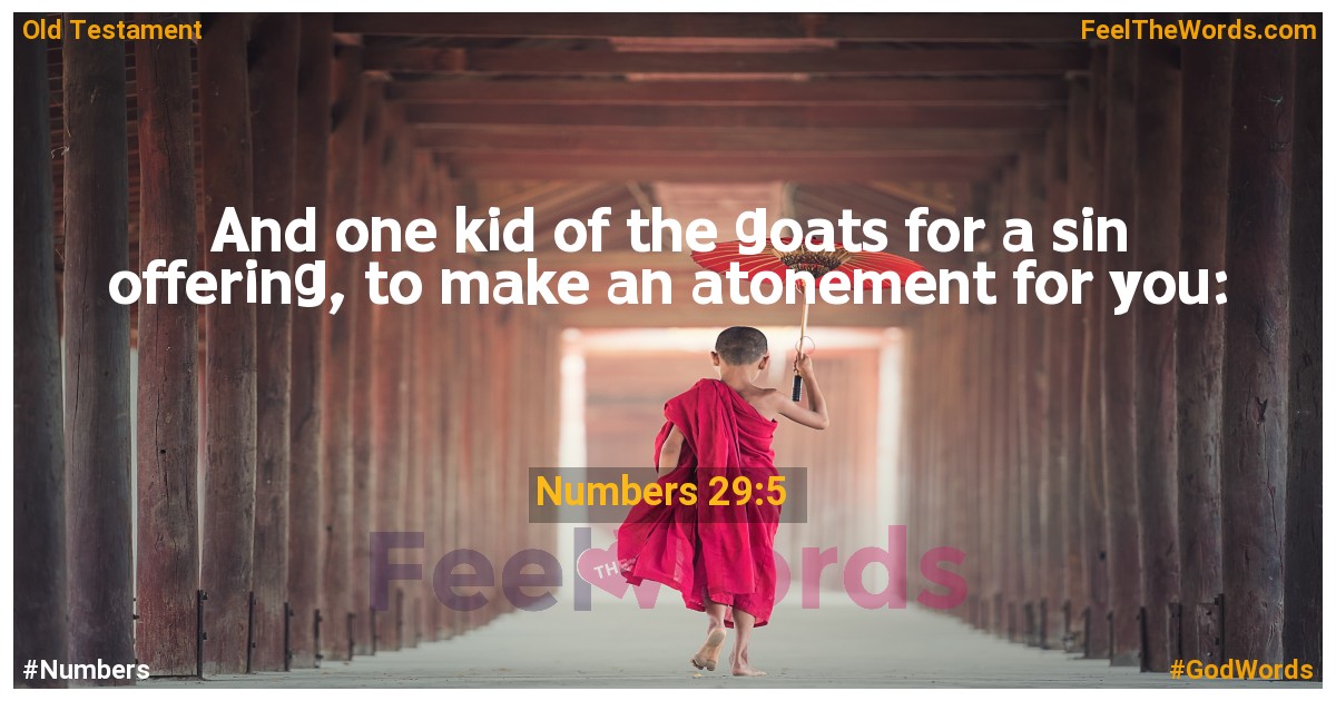 Numbers 29:5