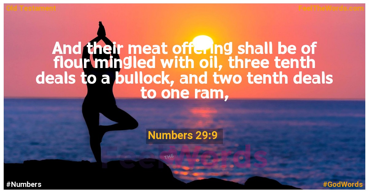 Numbers 29:9