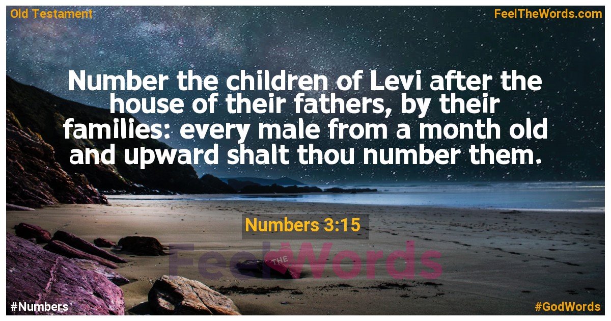 Numbers 3:15