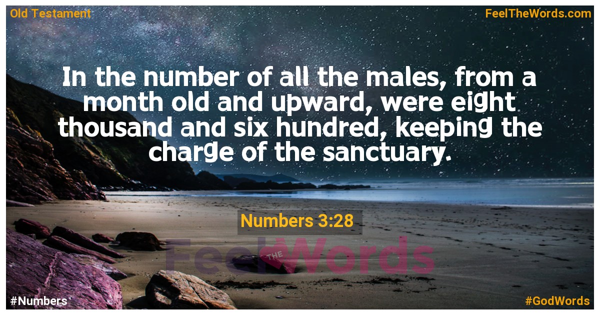 Numbers 3:28