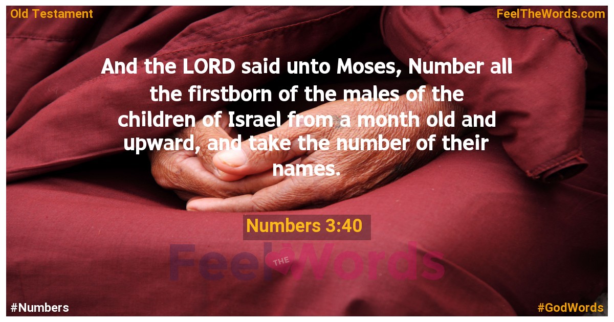Numbers 3:40
