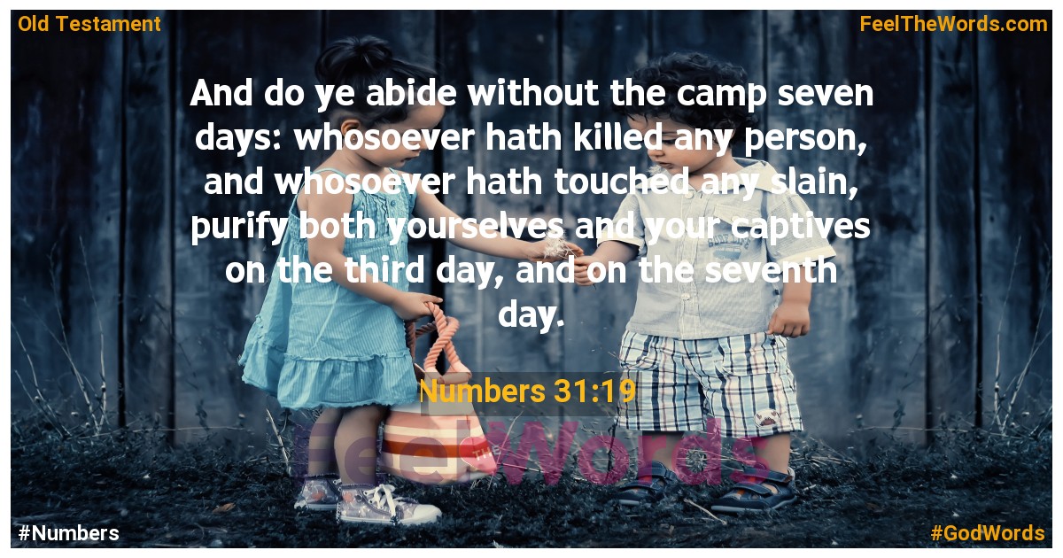 Numbers 31:19