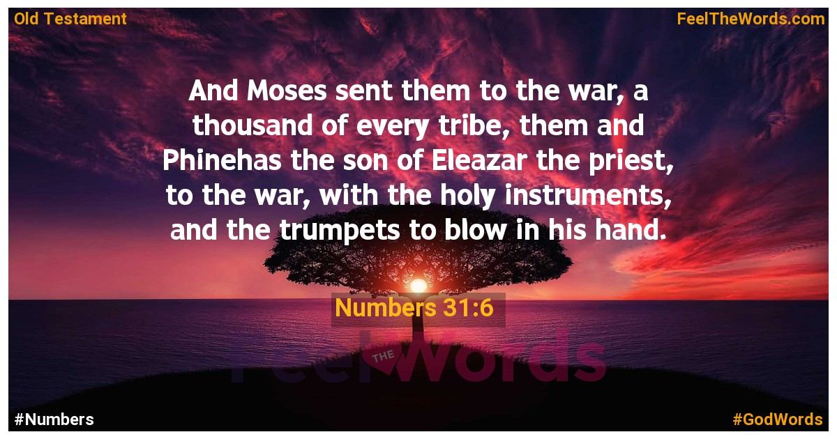 Numbers 31:6